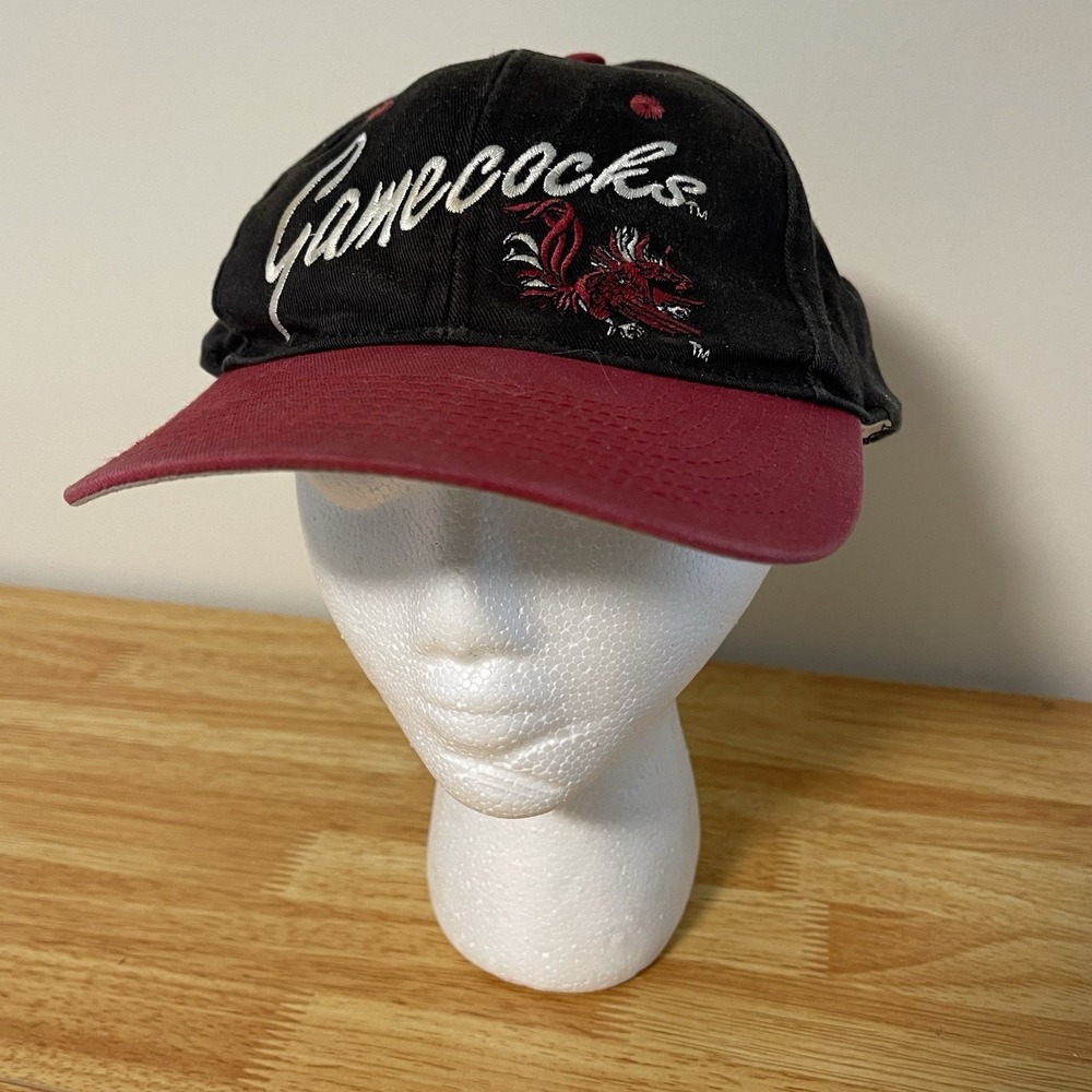 Vintage South Carolina gamecocks snapback Snap Back cap 90s Spell-Out